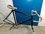 Racefietsframe Gazelle incl buitenbanden fixie singlespeed, Staal, Gebruikt, Minder dan 10 versnellingen, 57 tot 61 cm