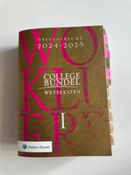Wettenbundel Privaatrecht 2024-2025, Boeken, Studieboeken en Cursussen, Ophalen of Verzenden, Beta, Zo goed als nieuw, WO