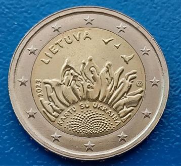 Litouwen 2 Euro "Oekraïne" - 2023 UNC beschikbaar voor biedingen