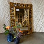 Barok Spiegel - houten lijst - wit - 70 x 50 cm - TTM Wonen, Www.ttmwonen.nl, Nieuw, Ophalen of Verzenden, Info@ttmwonen.nl