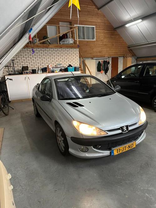Peugeot 206 - NIEUWE APK!!!, Auto's, Peugeot, Particulier, Benzine, E, Cabriolet, Handgeschakeld, Origineel Nederlands, Zilver of Grijs
