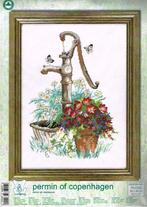 Cado aanbieding permin borduurpakket  waterpomp met vogels, Ophalen of Verzenden, Nieuw, Handborduren, Borduurpakket