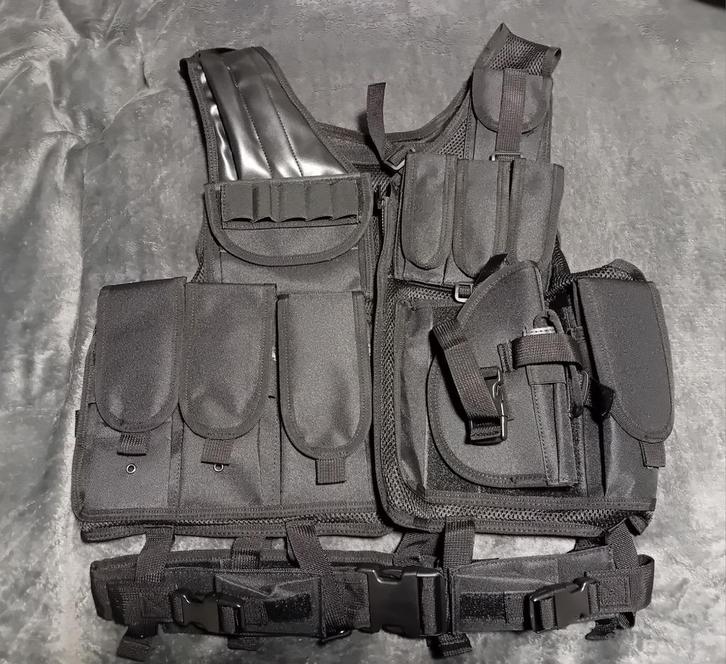 Paintball airsoft vest met riem nieuw, Sport en Fitness, Schietsport-accessoires, Nieuw, Ophalen of Verzenden