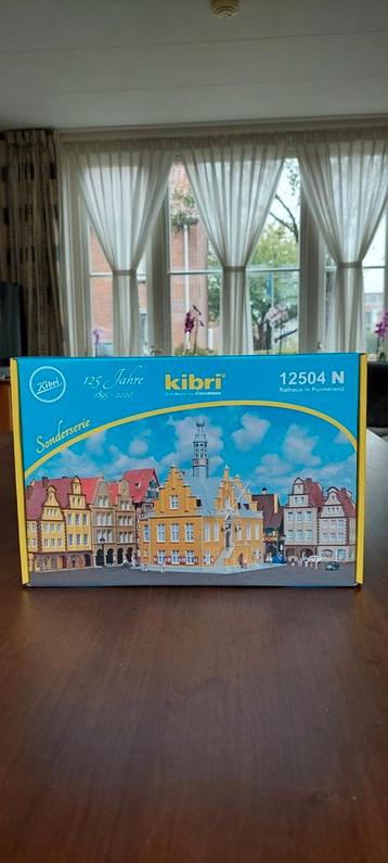 Schaalmodel stadhuis van Purmerend. Nieuw in doos.  beschikbaar voor biedingen