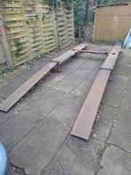 Oprijbrug zelfgemaakt, Ophalen, Gebruikt