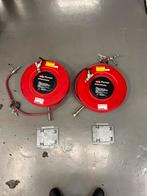 Brandhaspel 2 stuks, Huis en Inrichting, Brandblussers en Brandkasten, Ophalen, Zo goed als nieuw, Brandblusser