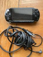 Psp + spellen, Spelcomputers en Games, Spelcomputers | Sony PSP, Ophalen of Verzenden, Zo goed als nieuw, Zwart