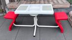 Legotafel rood/wit, Ophalen, Gebruikt, Overige merken