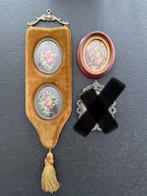 Lijstjes, bol glas, italiaans, vintage, brocante, netjes, Antiek en Kunst, Ophalen of Verzenden