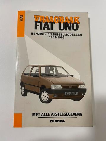Vraagbaak Fiat Uno benzine- dieselmodellen 1989-1993 Olving beschikbaar voor biedingen