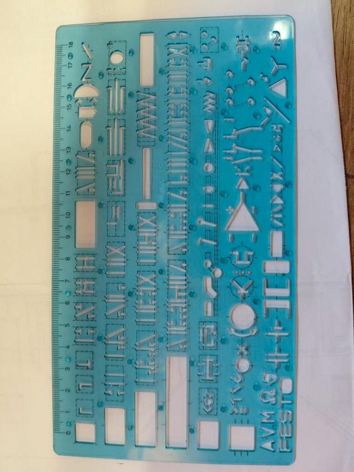 Hydrauliek/pneumatiek tekenmal, Hobby en Vrije tijd, Tekenen, Ophalen of Verzenden