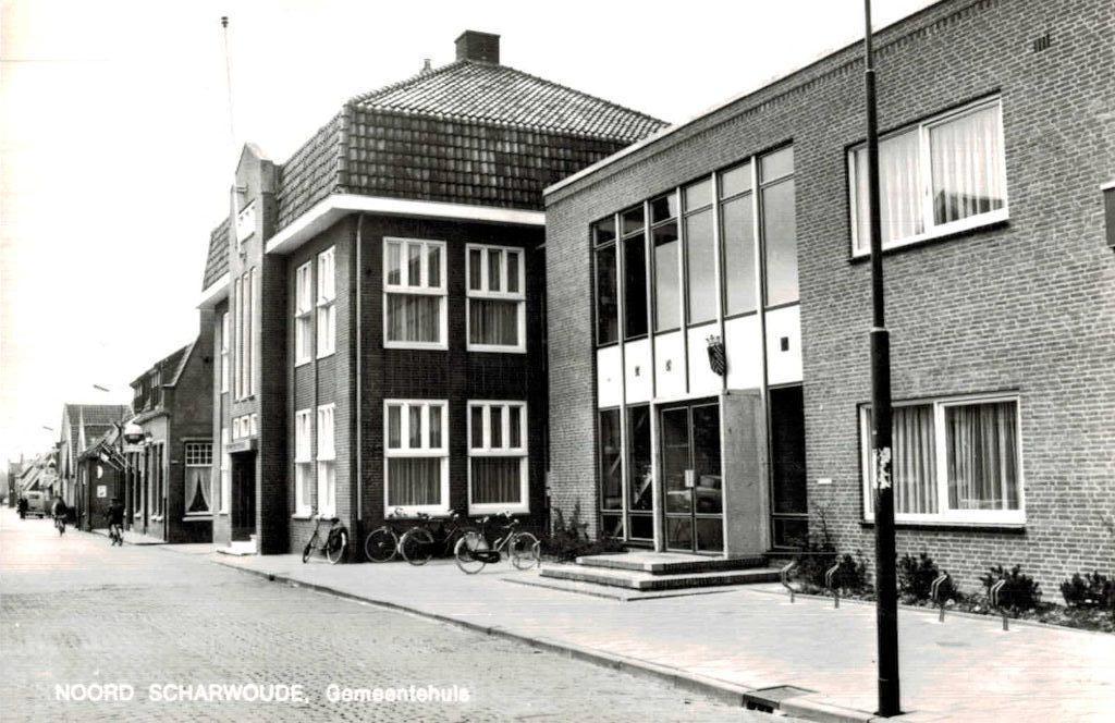 1968 NOORD-SCHARWOUDE Gemeentehuis, Verzamelen, Verzenden, 1940 tot 1960, Ongelopen, Utrecht