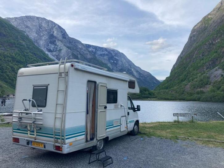 Camper "vintage" Fiat Ducato, Caravans en Kamperen, Campers, Particulier, tot en met 6, Alkoof, Fiat, Fiat, Diesel, Handgeschakeld