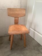 Kleuterstoeltje Schoolstoeltje beuken vintage oud 20€, Ophalen of Verzenden, Zo goed als nieuw, Stoel(en)