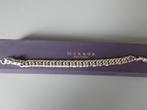 zilverkleurige dames/herenarmband van Mykkos, 19 cm, Ophalen of Verzenden, Zo goed als nieuw, Zilver, Overige materialen