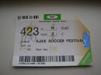 Ajax voetbalkaartje soccer festival 1997 nr. 73., Verzenden, Gebruikt, Ajax, Overige typen