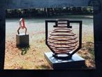 Leonard Nanninga persfoto sculpturen jaren 90, Antiek en Kunst, Verzenden