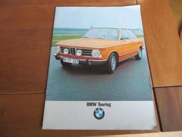 Groot formaat folder BMW Touring 1600, 2000, 2002tii 1971 beschikbaar voor biedingen