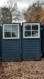 Dubbele schuurdeur en enkele schuurdeur, Tuin en Terras, Tuinhuizen, Gebruikt, Schuur, Minder dan 200 cm, 1 raam