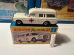 Matchbox Superfast Nr.3 Mercedes Benz Ambulance, Ophalen of Verzenden, Zo goed als nieuw, Auto