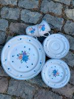 Vintage Servies met Bloemmotief, Ophalen