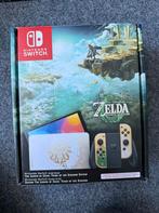Nintendo Switch OLED Zelda als nieuw, Spelcomputers en Games, Spelcomputers | Nintendo Switch, Ophalen of Verzenden, Zo goed als nieuw