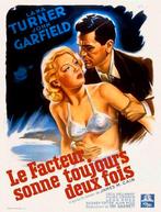 Film noir 'The Postman Always Rings Twice', Ophalen of Verzenden, Zo goed als nieuw, Thrillers en Misdaad, 1940 tot 1960