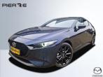 Mazda 3 2.0 e-SkyActiv-X M Hybrid 186 Luxury | SUNROOF | LED, Voorwielaandrijving, 1998 cc, 4 cilinders, Blauw