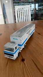Daf 2100 turbo intercool truck met oplegger, Hobby en Vrije tijd, Modelauto's | 1:50, Ophalen of Verzenden, Gebruikt, Bus of Vrachtwagen