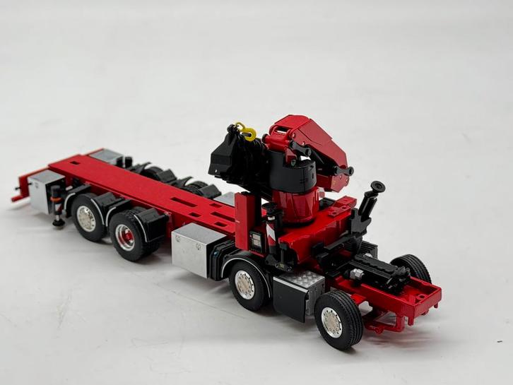 WSI CHASSIS 8x2 + autolaadkraan VERBOUW MAMMOET, Hobby en Vrije tijd, Modelauto's | 1:50, Nieuw, Bus of Vrachtwagen, Wsi, Ophalen of Verzenden