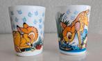 Twee Disney Arcopal Bekers Bambi, Ophalen of Verzenden, Zo goed als nieuw, Servies
