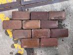 23 m2 Vlammaficken klinkers oud gebakken 10 duimers kei, Ophalen, Gebruikt, Keramiek, Klinkers