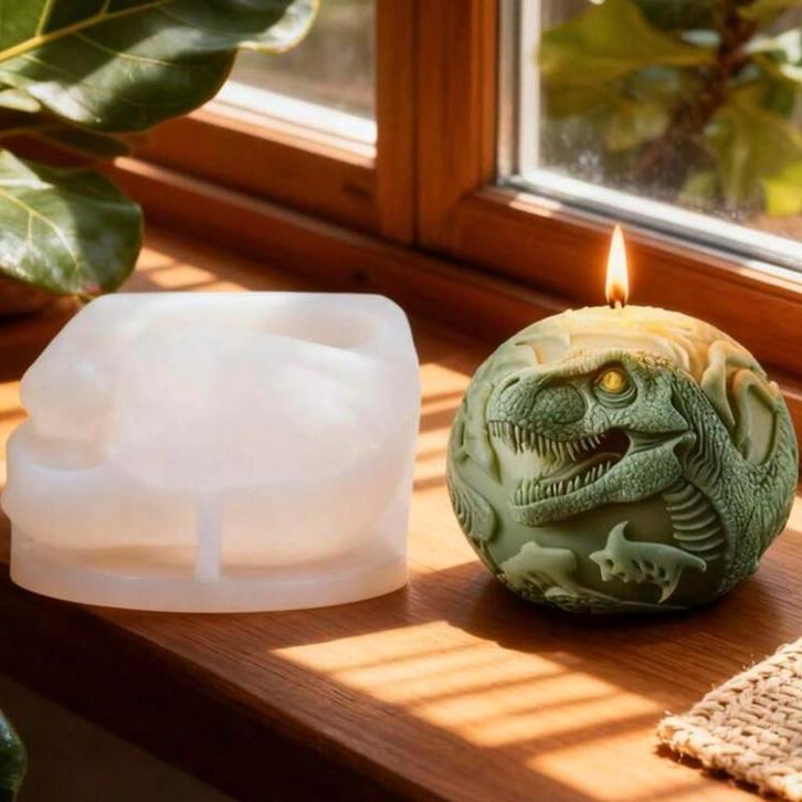 Nieuwe mal Tyrannosaurus Rex Dinosaurus bol, Huis en Inrichting, Woonaccessoires | Kandelaars en Kaarsen, Nieuw, Minder dan 25 cm