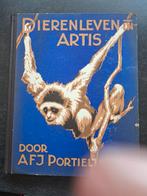 Verkade album Dierenleven in Artis 1e druk 1939 compleet, A.F.J. Portielje, Ophalen of Verzenden, Zo goed als nieuw, Plaatjesalbum