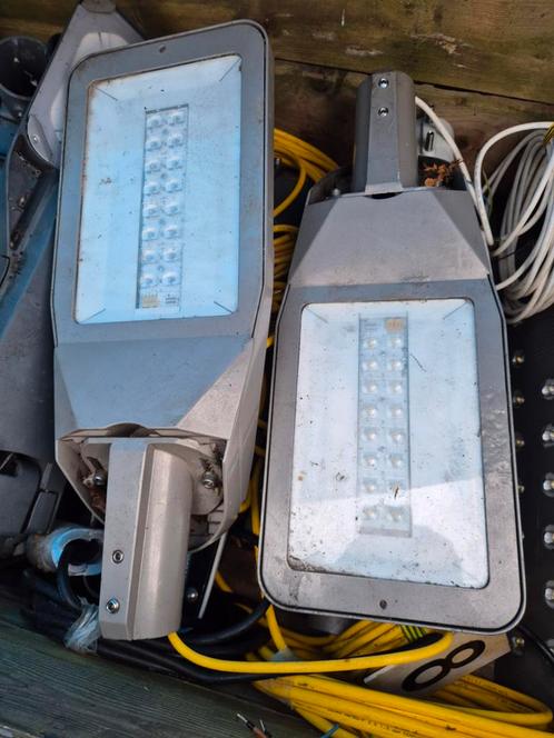 2 x Brisa Lightronics LED paaltop en opschuif armatuur, Huis en Inrichting, Lampen | Losse lampen, Zo goed als nieuw, Led-lamp