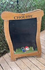 La Chouffe reclamebord dubbelzijdig, Ophalen, Gebruikt
