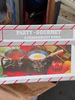 Gourmetstel voor 2 personen - Party Gourmet Roma, Ophalen of Verzenden, Gebruikt