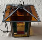 Glas in lood hanglamp, Amsterdamse school, Ophalen