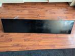 Zwarte boekenplank/wandplank met zilver/grijze beugels. IZGS, Huis en Inrichting, Woonaccessoires | Wandplanken en Boekenplanken