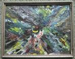 schilderijtje - abstract, Ophalen of Verzenden