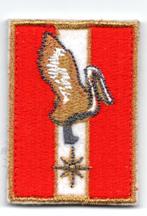 Mouwembleem GVT 2 BL, Verzenden, Landmacht, Overige gebieden, Embleem of Badge