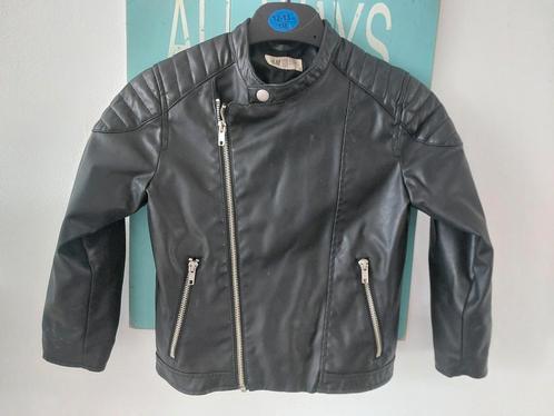 Vintage Boys Bikerjack Cafe Racer Rock-Stijl Jas (Maat 122), Kinderen en Baby's, Kinderkleding | Maat 122, Gebruikt, Jongen, Jas