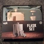 Flask Set, Ophalen of Verzenden, Zo goed als nieuw, Borrel- of Shotglas