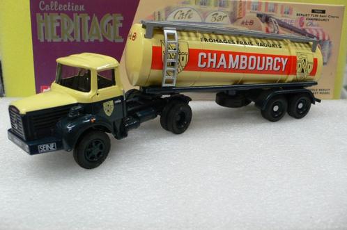 berliet tlr8 tankeroplegger chambourcy - corgi #70001 1/50, Hobby en Vrije tijd, Modelauto's | 1:50, Nieuw, Bus of Vrachtwagen