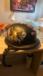 Powmia moterhelm xl, Ophalen, Zo goed als nieuw, Extra large of groter