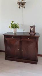 Houten dressoir / lage kast. Met 2 laden, 2 deurtjes, Ophalen, Gebruikt, 100 tot 150 cm, 25 tot 50 cm