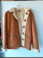 Schott NYC Shearling Jas XL, Bruin, Maat 56/58 (XL), Ophalen of Verzenden, Zo goed als nieuw