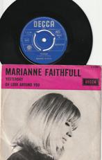 Marianne Faithfull - Yesterday &  Oh Look Around You 1965, Pop, Gebruikt, Ophalen of Verzenden