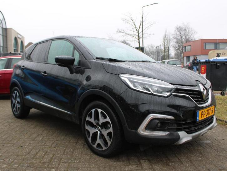 Renault Captur 0.9 TCE 90 PK 2017 Zwart, Auto's, Renault, Particulier, Captur, Achteruitrijcamera, Bluetooth, Cruise Control, Dodehoekdetectie