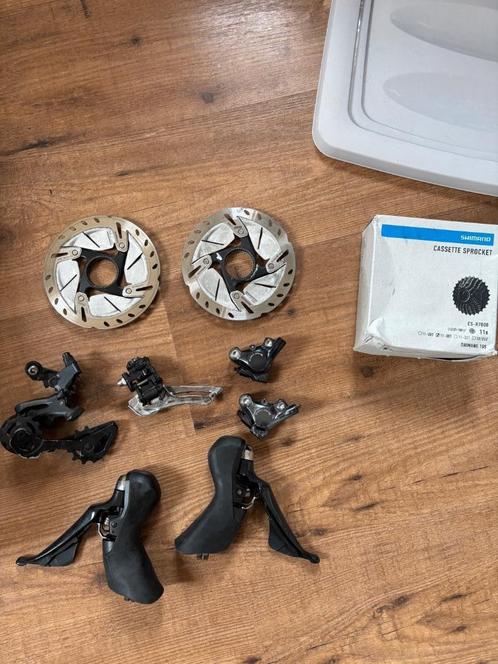 Bijna complete Shimano Ultegra 11-speed groepset mechanisch, Fietsen en Brommers, Fietsen | Racefietsen, Gebruikt, Overige merken